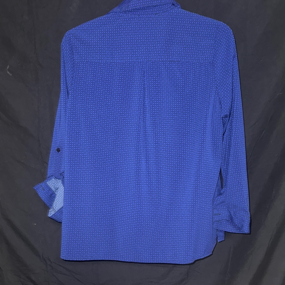 Studio Works Geometric button down blouse - Picture 3 of 4